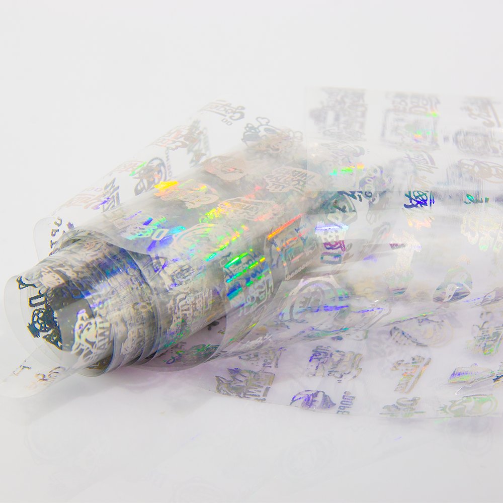 Folia transferowa 100 cm wzór holo 10 Nr 2