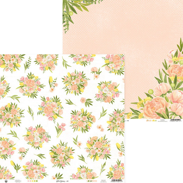 Papier do scrapbookingu 30x30Hello Spring - 03