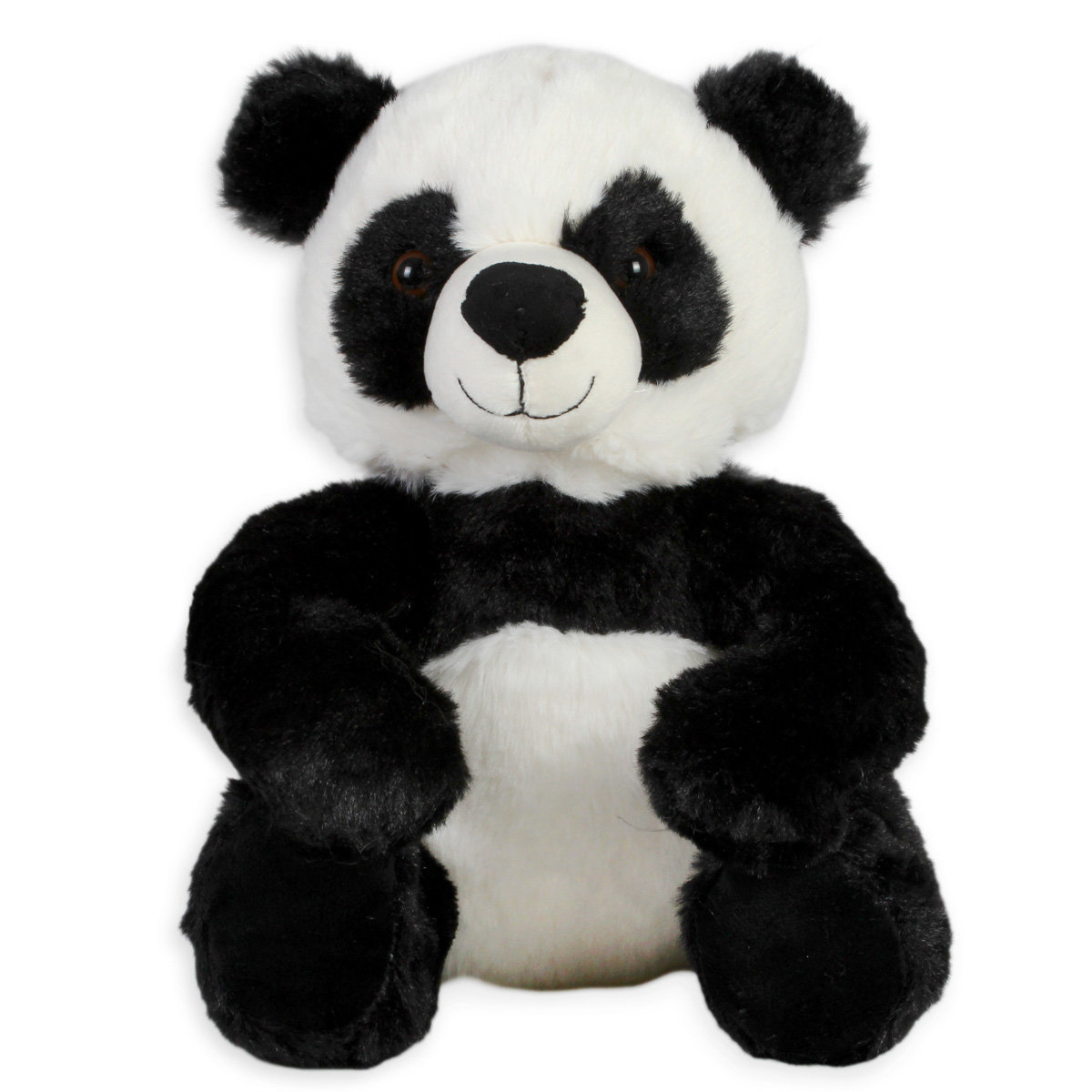 Chinchila, panda, pluszak, biało-czarny, 25 cm