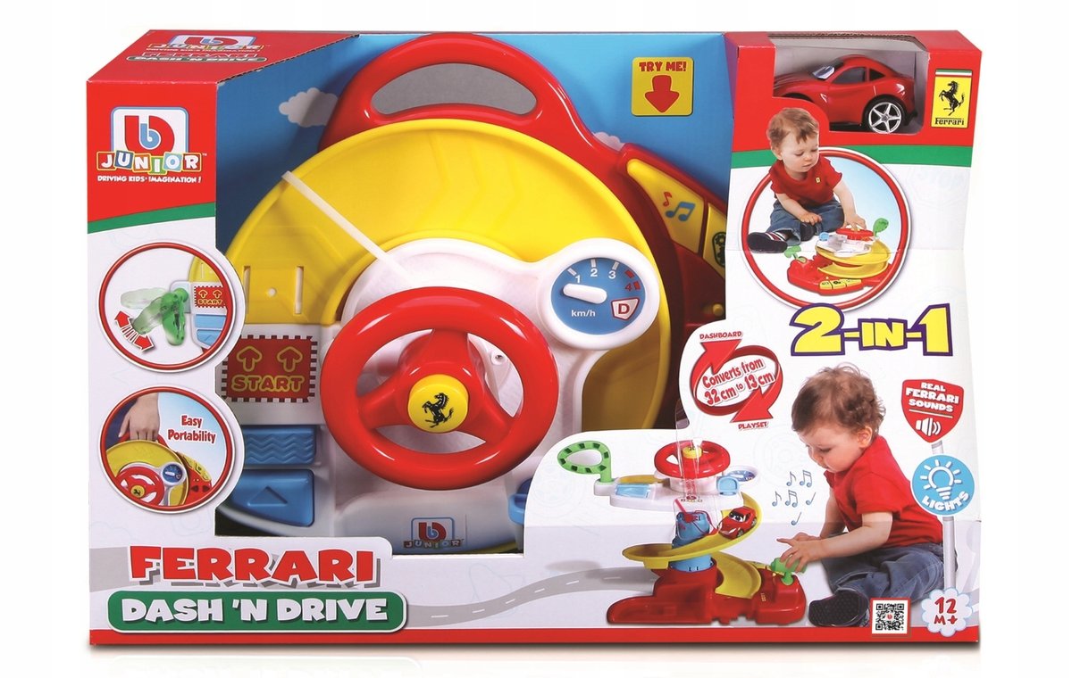 BB Junior BB Junior Ferrari Dash 'N Drive 400094