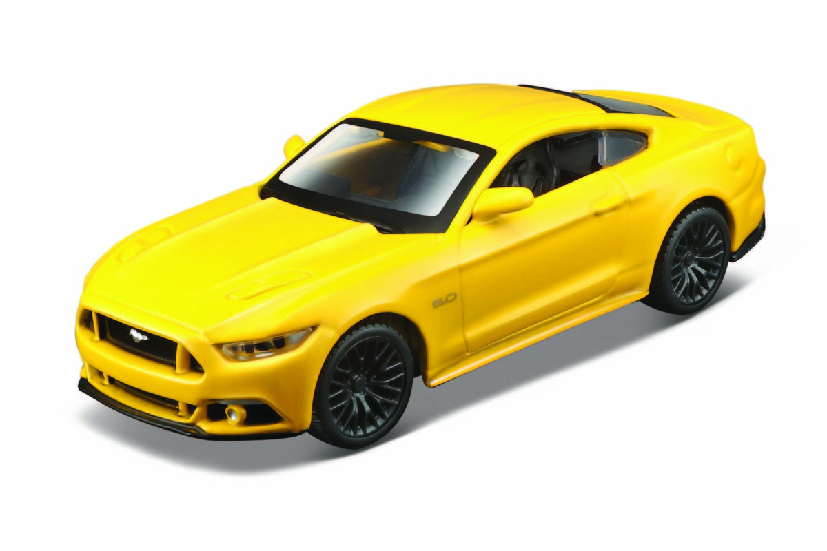 MAISTO, pr ford mustang gt 2015 żółty