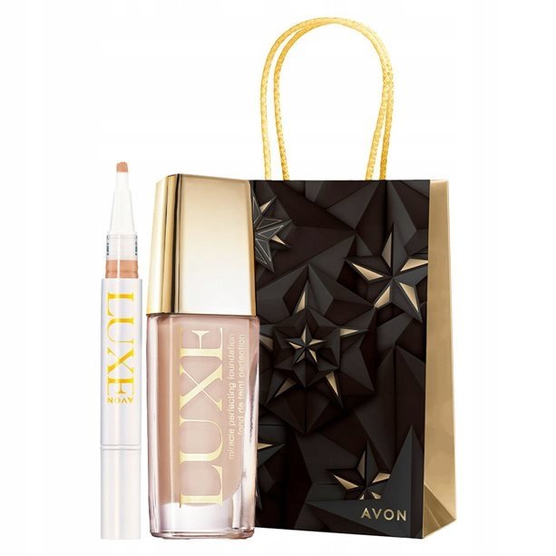 Avon Podkład Luxe Z Szafirami SPF20_MEDIUM Bisque