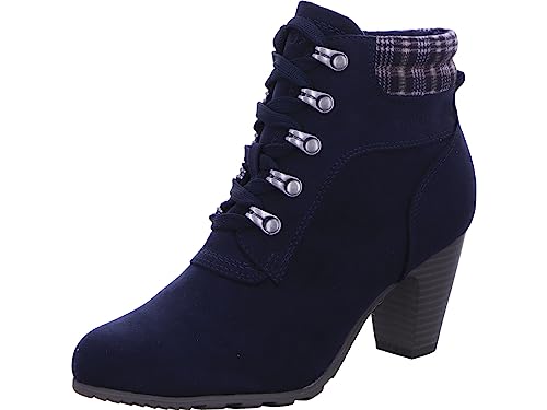 s.Oliver Damskie [Kobiety] 5-25100-41 Botki, granatowe, 36 EU, grantowy, 36 EU