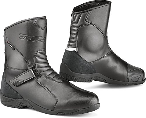 TCX STIVALI Męskie buty motocyklowe 130/7170w/Ner/48, czarne, 10,5 UK