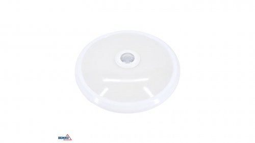 Bemko Plafoniera LED Doria 20W 4000K IP20 z czujnikiem ruchu C38-ST57-204-PIR
