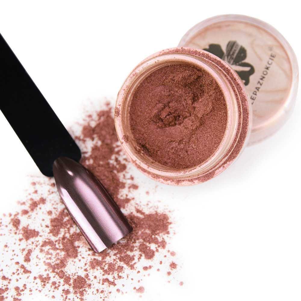 Pyłek Rose Gold Mirror Rózowe Złoto Lustro