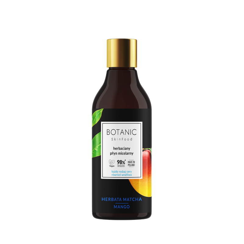 Botanic Skinfood Herbaciany Płyn Micelarny Herbata Matcha+Mango