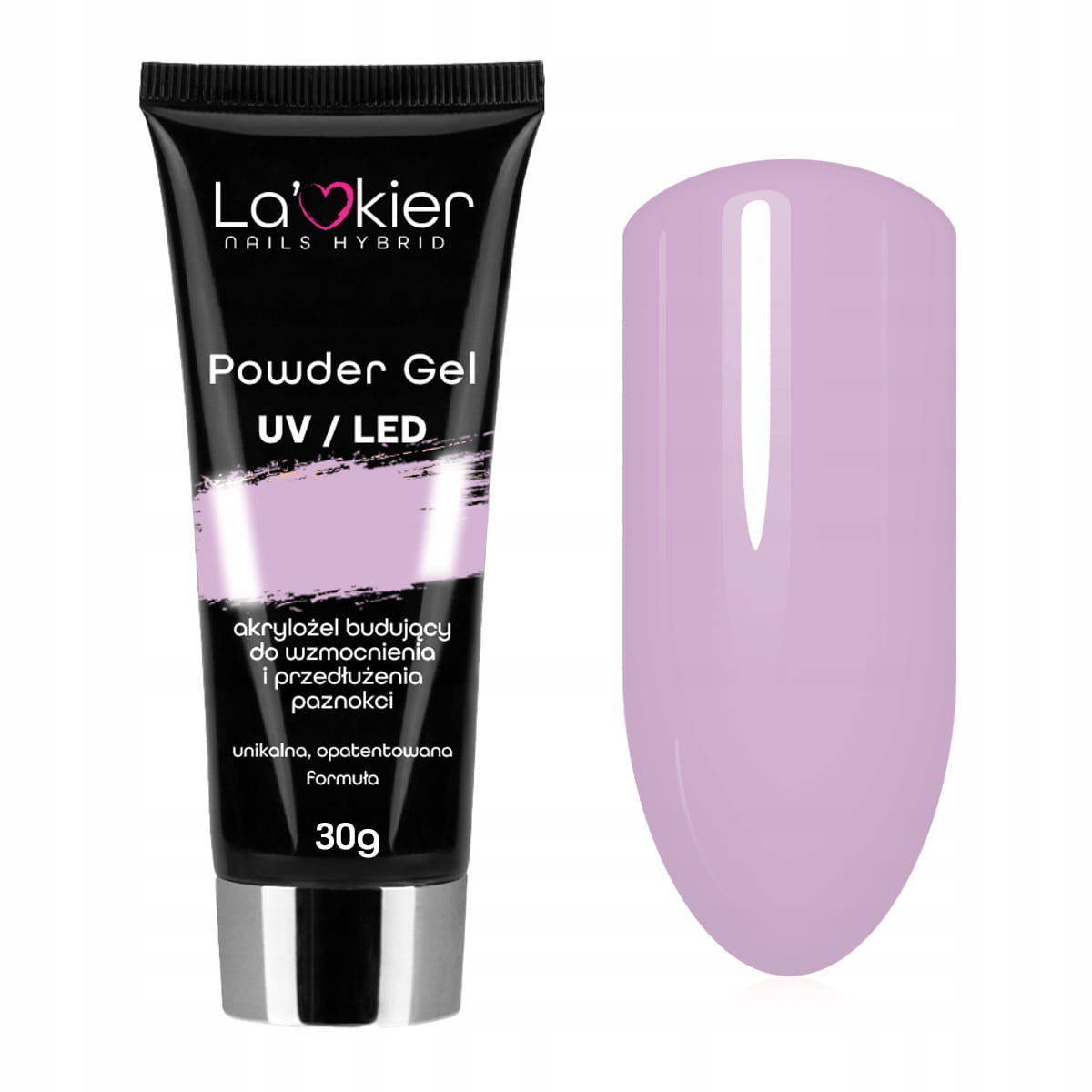La'kier, Akrylożel Powder Gel Orchid, 30 ml