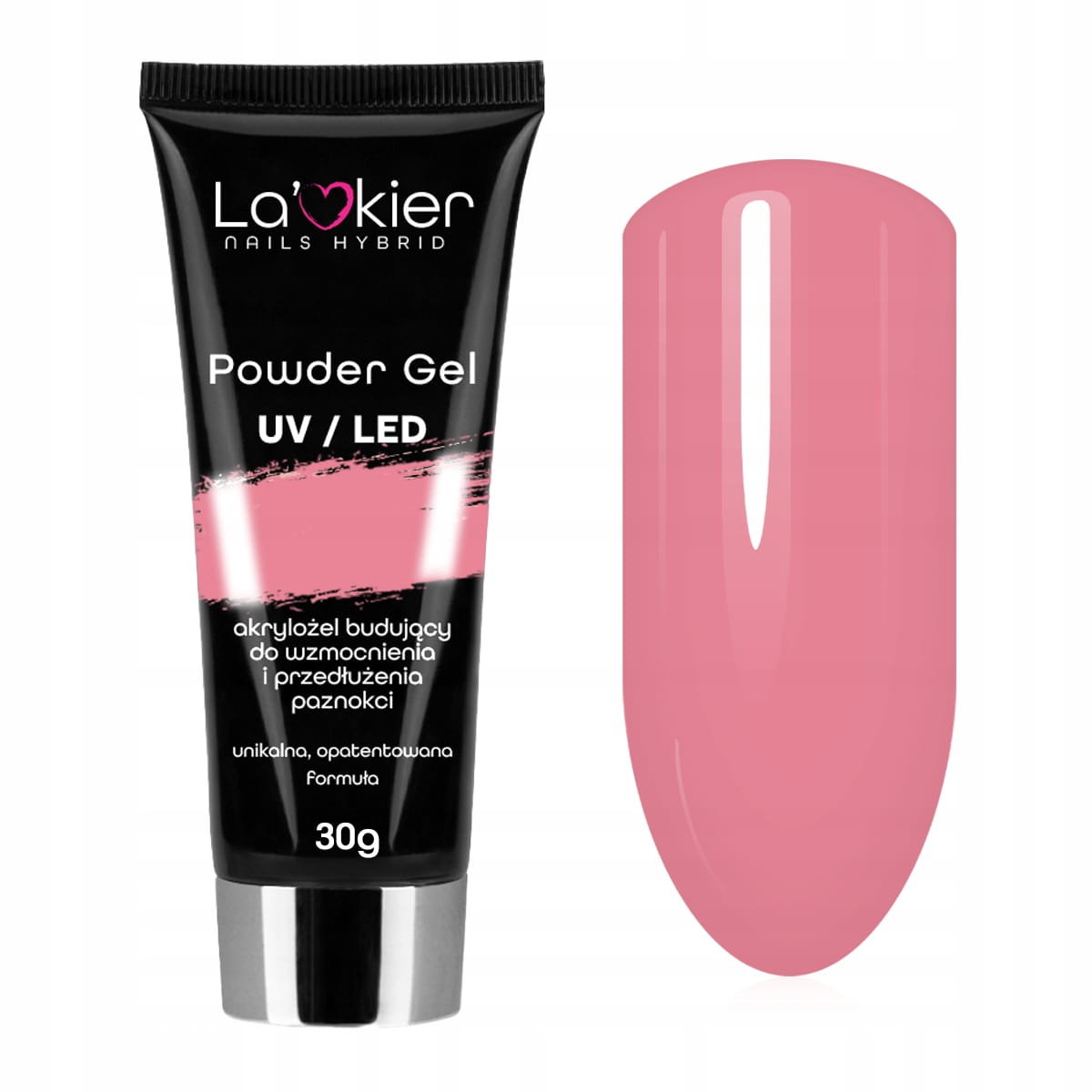 La'kier, Akrylożel Powder Gel Peony, 30 ml