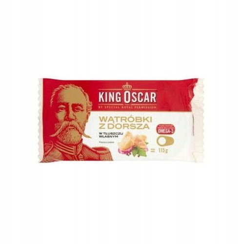 King Oscar Wątróbki z dorsza w tłuszczu własnym
