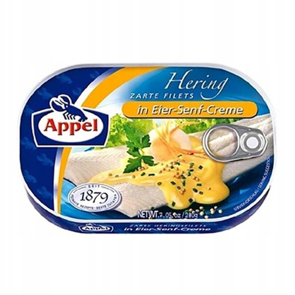 APPEL FILETY ŚLEDZIOWE W KREMIE MUSZTARDOWO-JAJECZNYM 200G zakupy dla domu i biura! 46468120