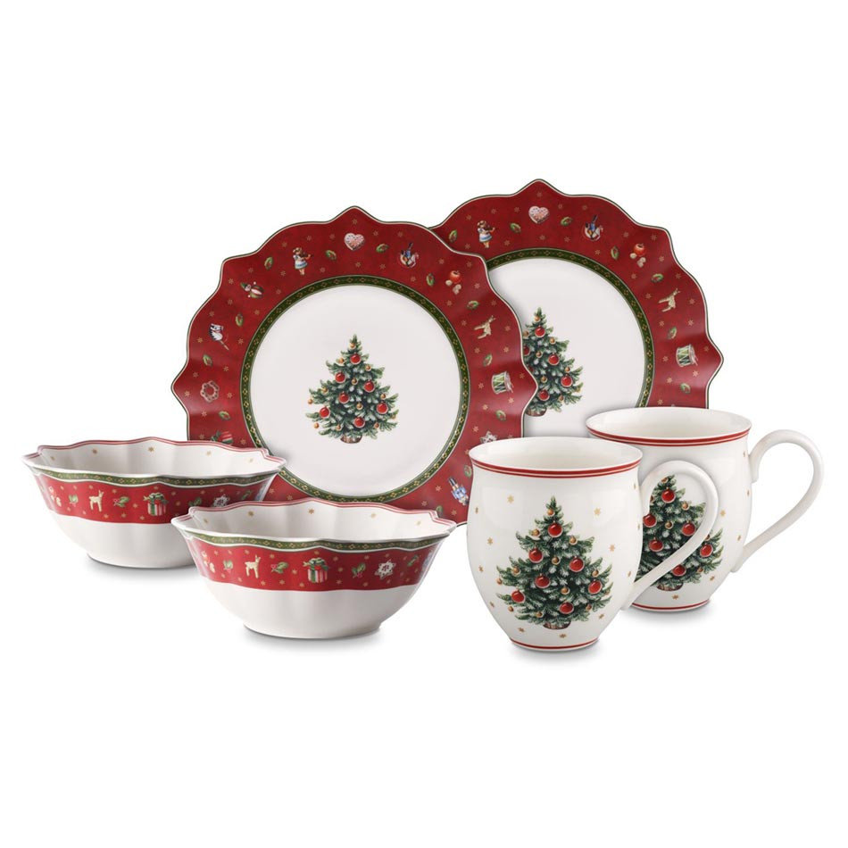 Villeroy & Boch Toy's Delight Zestaw śniadaniowy dla dwóch osób ilość elementów: 6 14-8585-7281