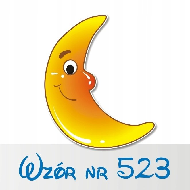 Naklejka na ścianę 50cm Księżyc 523, 50x42 cm