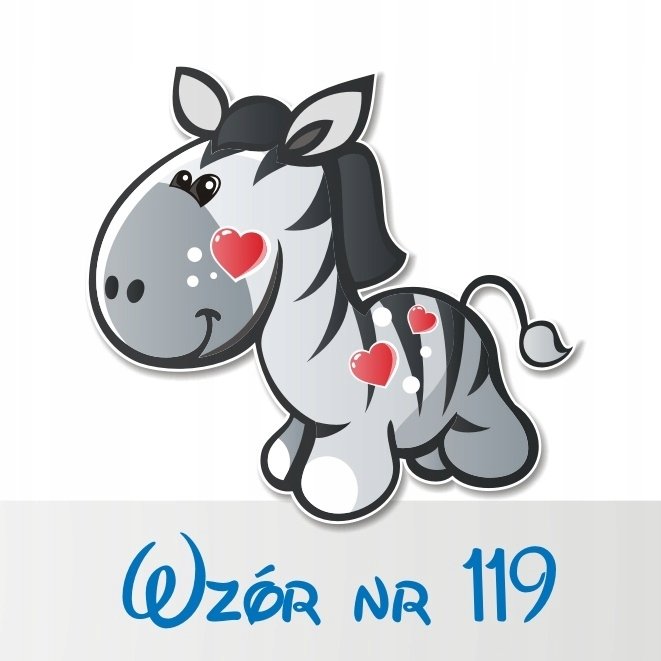 Naklejka na ścianę 50cm Konik 119, 50x47 cm