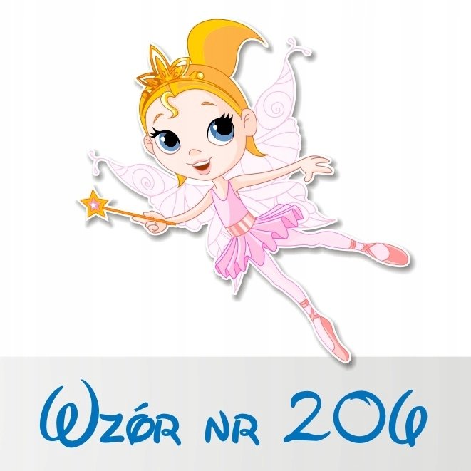 Naklejka na ścianę 50cm Wróżka 206, 50x48 cm