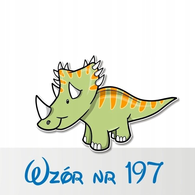 Naklejka na ścianę 50cm Dinozaur 197, 50x34 cm