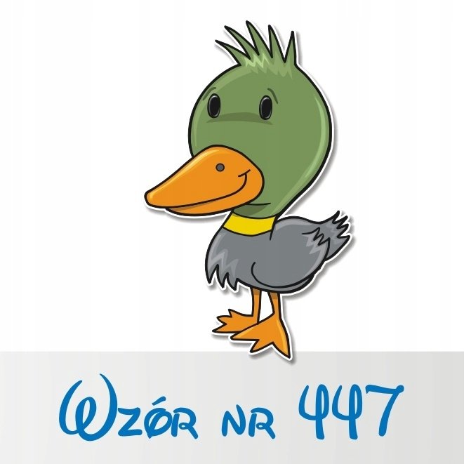 Naklejka na ścianę 50cm Kaczuszka 447, 50x30 cm