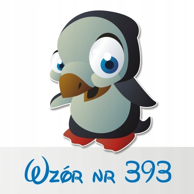Naklejka na ścianę 50cm Pingwinek 393, 50x38 cm