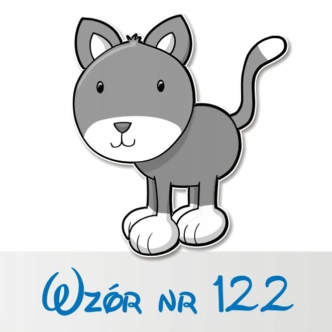 Naklejka na ścianę 50cm Piesek 122, 50x44 cm