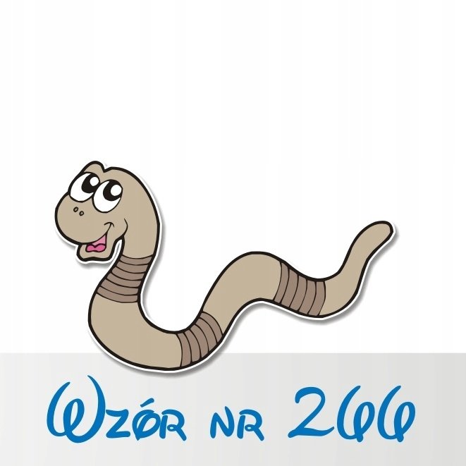 Naklejka na ścianę 50cm Robaczek 266, 50x31 cm