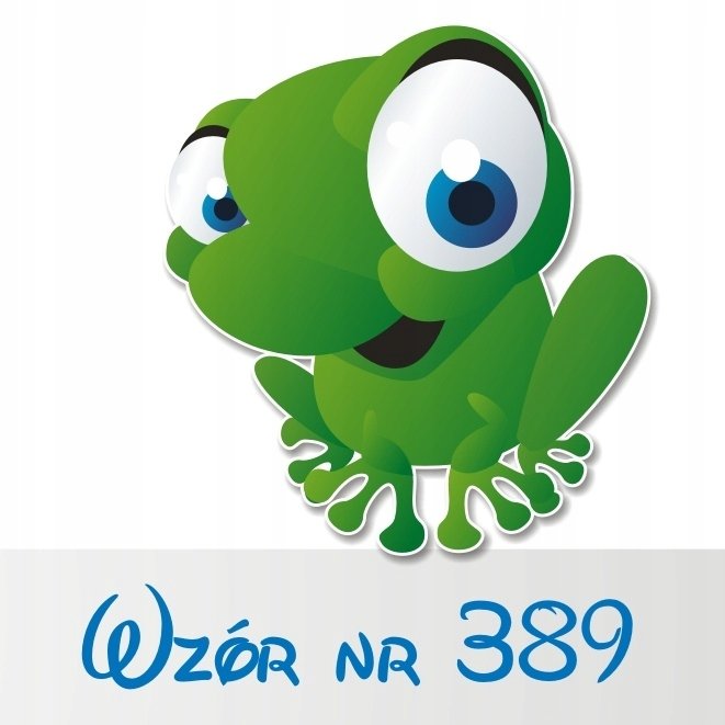 Naklejka na ścianę 50cm Żabka 389, 50x46 cm