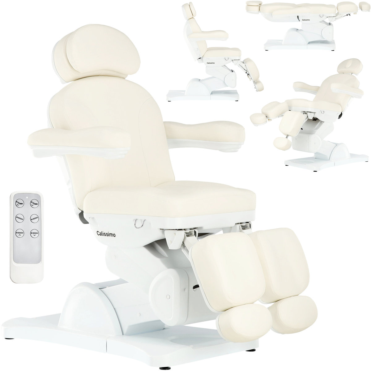 Fotel kosmetyczny elektryczny 4 silniki pedicure
