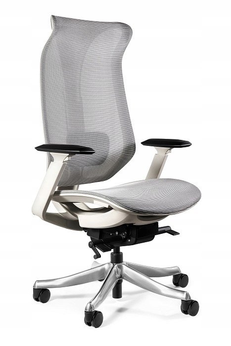 Fotel biurowy obrotowy ergonomia wsparcie lędźwi