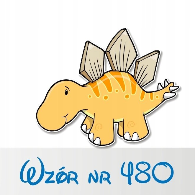 Naklejka na ścianę 50cm Dinozaur 480, 50x41 cm