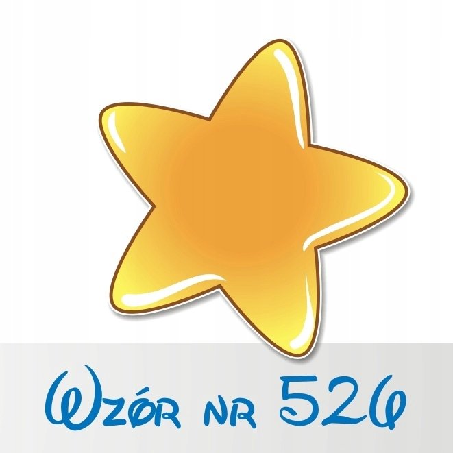 Naklejka na ścianę 50cm Gwiazdka 526, 50x50 cm
