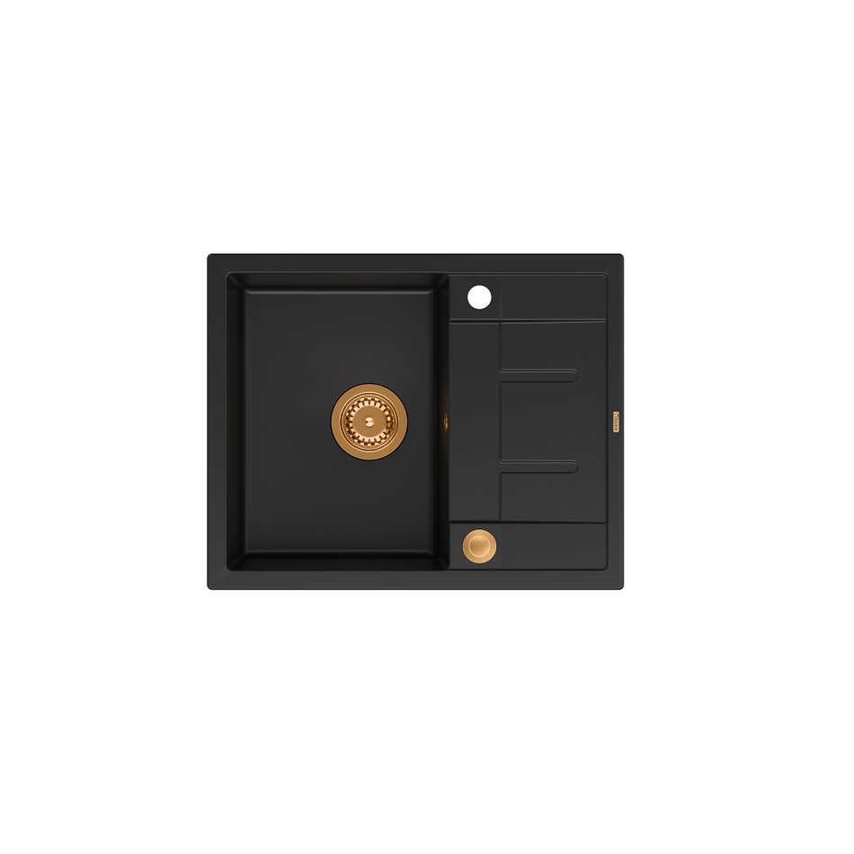 Quadron HB8210U7-C1_P2O Morgan 116 Pure carbon (czarny mat/miedziany)