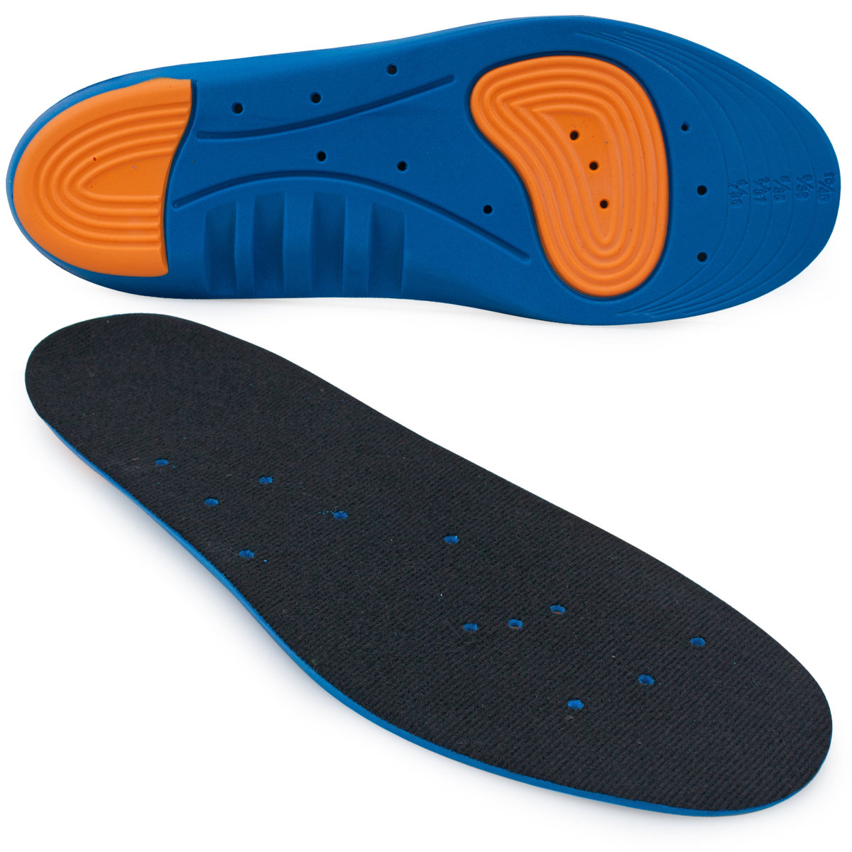 Lekkie piankowe wkładki do butów amortyzacja 41/46