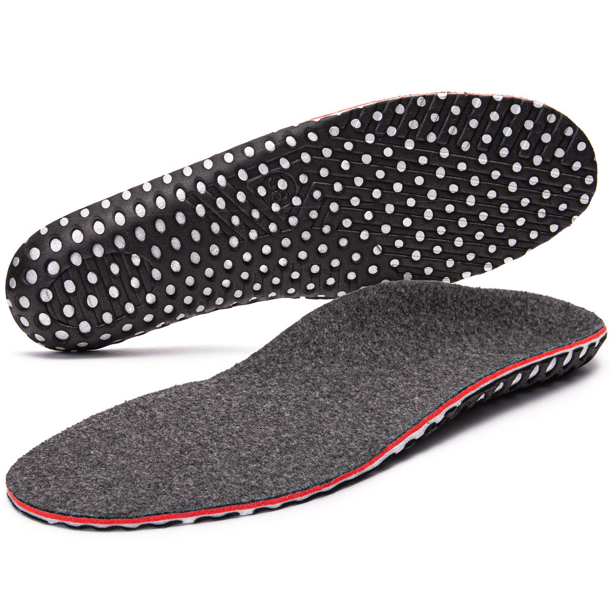 Zimowe wkładki do butów dopasowane do stopy 43