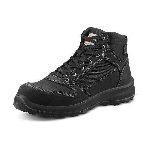 Carhartt F700909.001.S946 Michigan Rugged Flex S1P Midcut bezpieczne męskie buty, para, czarny, rozmiar 46