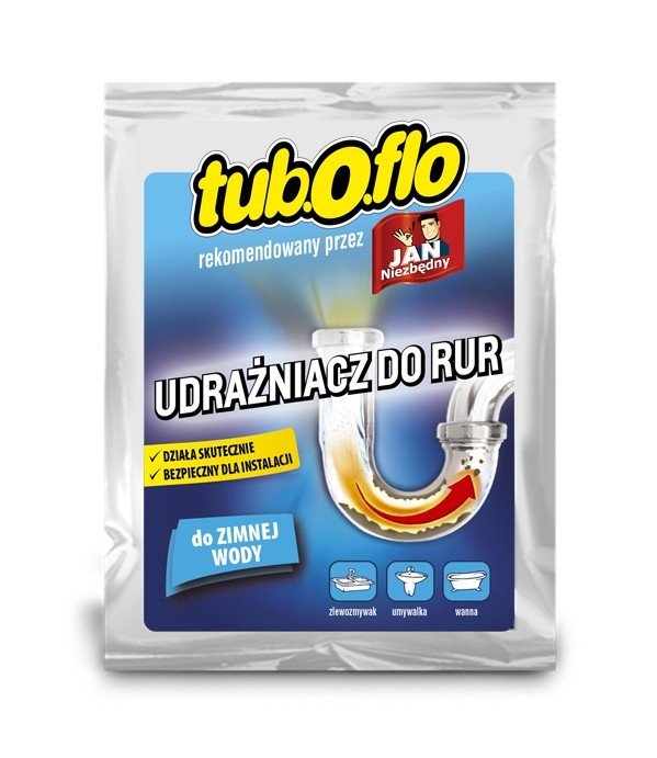 UDRAŻNIACZ DO RUR ZIMNA WODA 60G SASZETKA TUB.O.FLO 8571022301