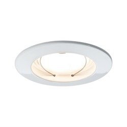 Paulmann LED-Bad-lampa do wbudowania 3er Set 20.4 W ciepła biel, 93974 Coin Biały (matowa) 93974