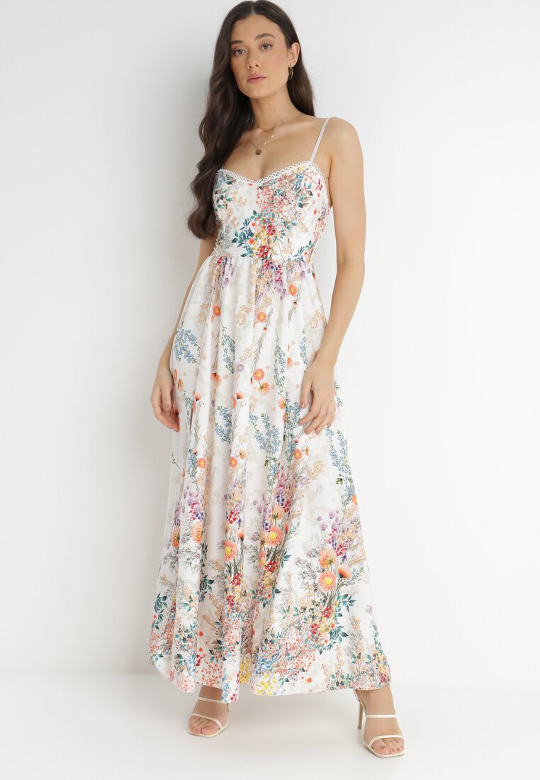 Biała Sukienka Megeusa