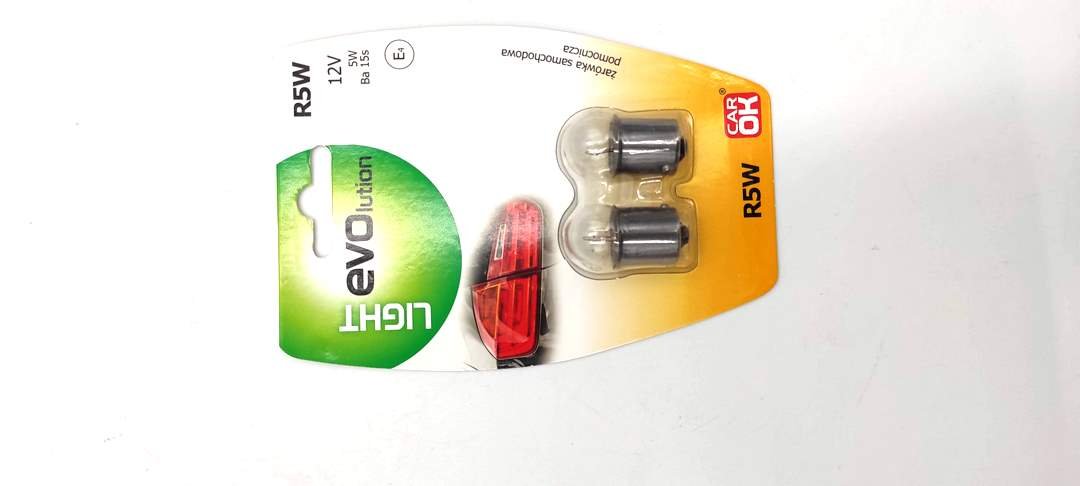 Żarówka R5W 12V 5W Ba15S Bl-2 Nok (10)