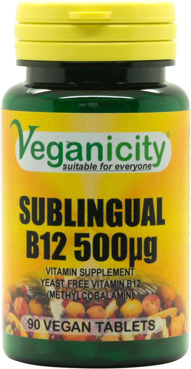 Veganicity Witamina B12 500 Wege Metylokobalamina