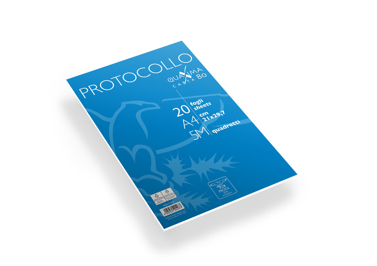 Papier podaniowy Pigna A4 20 arkuszy kratka