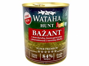 Wataha Junior Bażant Z Marchewką I Suszoną Śliwką 800G / Wataha