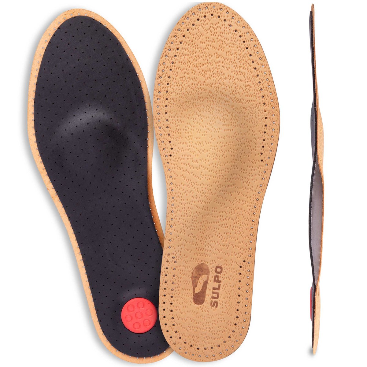 Wkładki butów skórzane poprzeczne wzdłużne 45