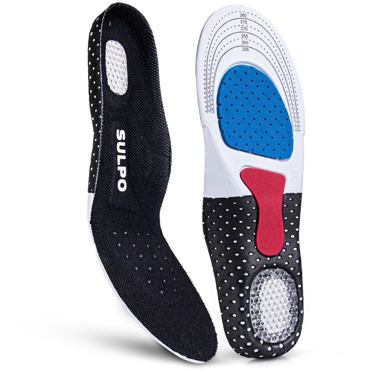 Wkładki butów lekkie piankowe sportowe MAROL M014 35-39