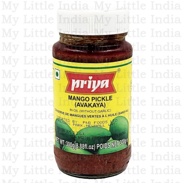 Pikle indyjskie w oleju mango Priya 300g