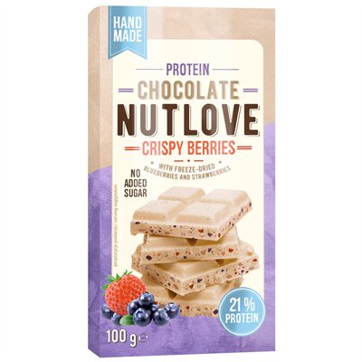 ALLNUTRITION PROTEIN CHOCOLATE NUTLOVE CRISPY BERRIES 100G