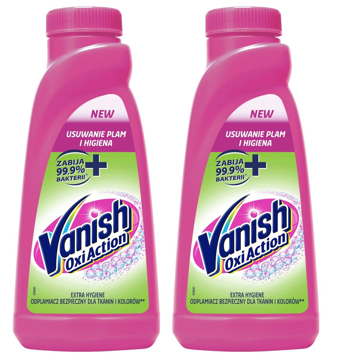 Vanish Extra Hygiene Żel Odplamiacz Antybakteryjny