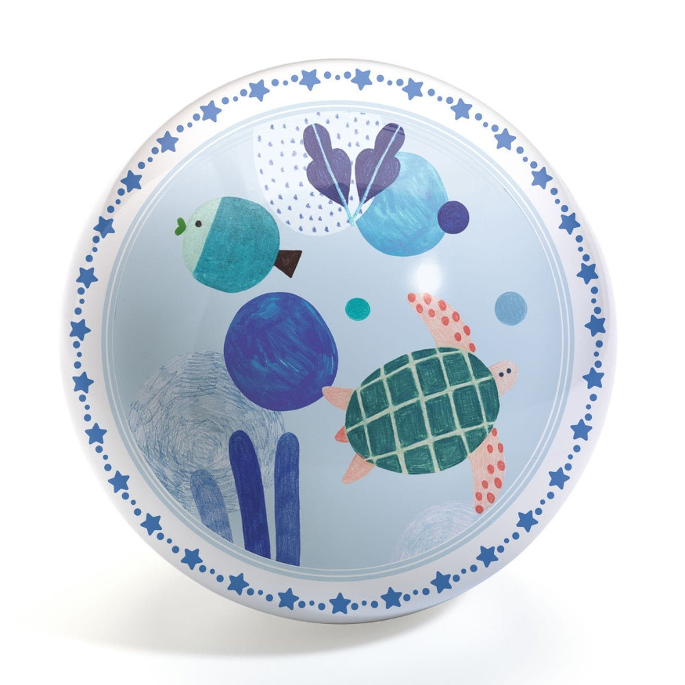 Djeco Piłka Gumowa Dla Dzieci Ocean 22Cm