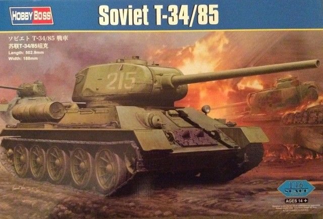 Hobby Boss WWII Soviet T 34/85