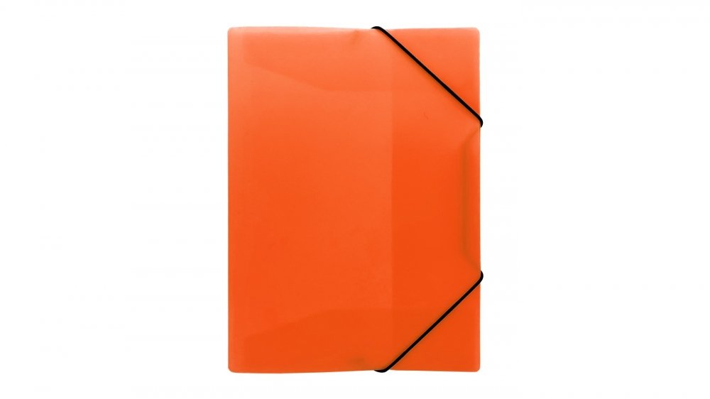 TECZKA Z GUMKA PP A4 NEON POM B-FOL FOL