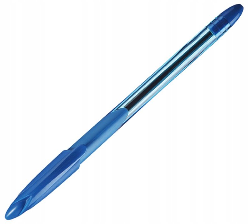 KEYROAD Długopis KEYROAD, 1,0mm, z miękkim uchwytem, pakowany na displayu, mix kolorów KR971787-01