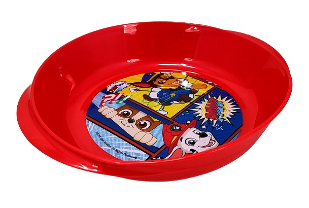 Talerzyk Głęboki Psi Patrol - 16 Cm. Czerwony